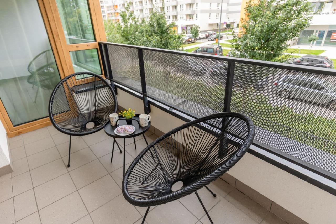 Modern Apartment With Balcony Mokotow Business Centre By Noclegi Renters Varsovia Exterior foto